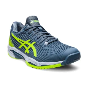 ASICS SOLUTION SPEED FF 2 AZUL AMARILLO 1041A182 402 - Imagen 2