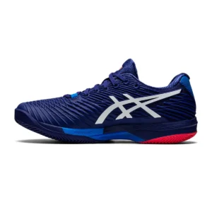 ASICS SOLUTION SPEED FF 2 CLAY AZUL BLANCO 1041A187 401 - Imagen 2