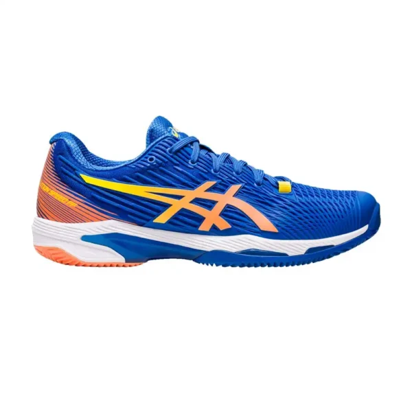 ASICS SOLUTION SPEED FF 2 CLAY AZUL NARANJA 1041A390 960