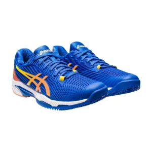 ASICS SOLUTION SPEED FF 2 CLAY AZUL NARANJA 1041A390 960 - Imagen 2