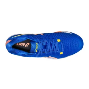 ASICS SOLUTION SPEED FF 2 CLAY AZUL NARANJA 1041A390 960 - Imagen 4