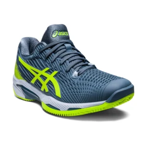 ASICS SOLUTION SPEED FF 2 CLAY AZUL VERDE 1041A187 402 - Imagen 2