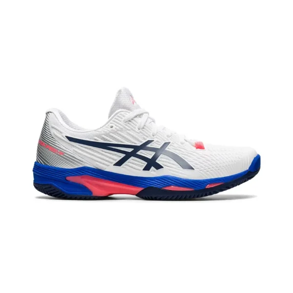 ASICS SOLUTION SPEED FF 2 CLAY BLANCO AZUL MUJER 1042A134 102