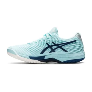 ASICS SOLUTION SPEED FF 2 CLAY BLANCO AZUL MUJER 1042A134 403 - Imagen 2