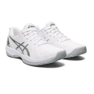 ASICS SOLUTION SWIFT FF PADEL BLANCO PLATA MUJER 1042A204 100 - Imagen 2