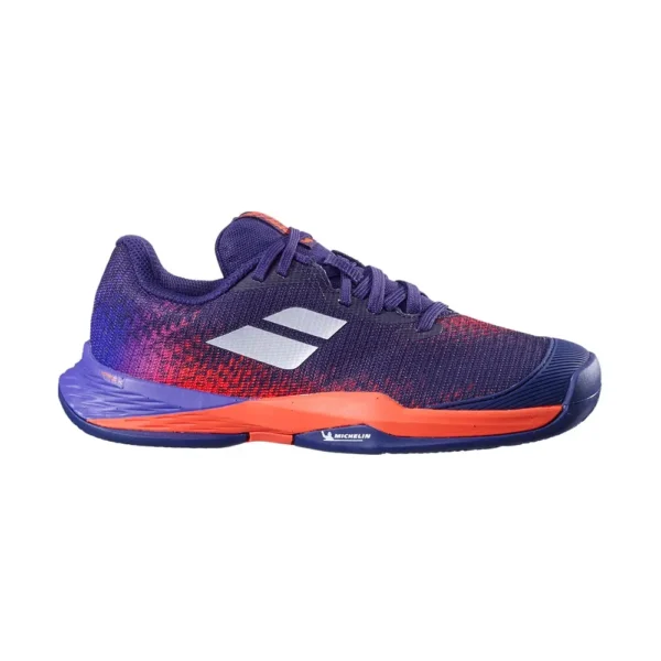 BABOLAT JET MACH 3 CLAY AZUL NARANJA JUNIOR 33S227304093