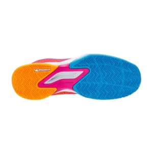 BABOLAT JET MACH 3 CLAY ROSA AZUL JUNIOR 33S21730 5052 - Imagen 2