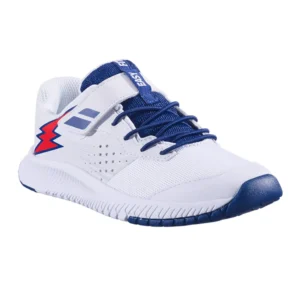 BABOLAT PULSION BLANCO AZUL NIÑO 32S23518 1005 - Imagen 3