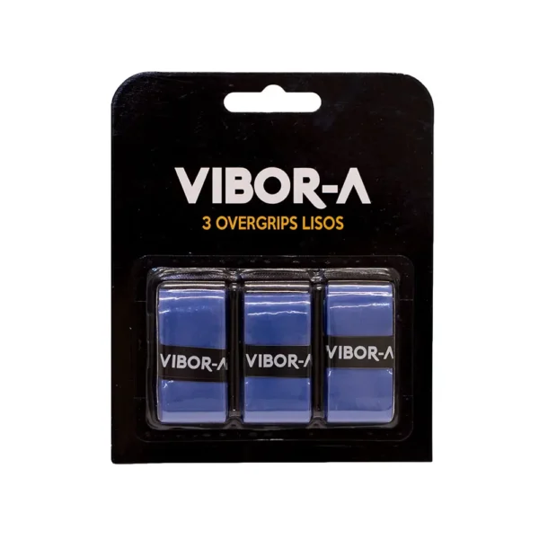 BLISTER 3 OVERGRIPS PRO VIBOR-A LISO AZUL