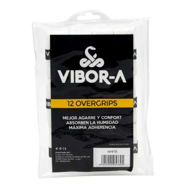 BOLSA DE OVERGRIP VIBOR-A PERFORADO BLANCO