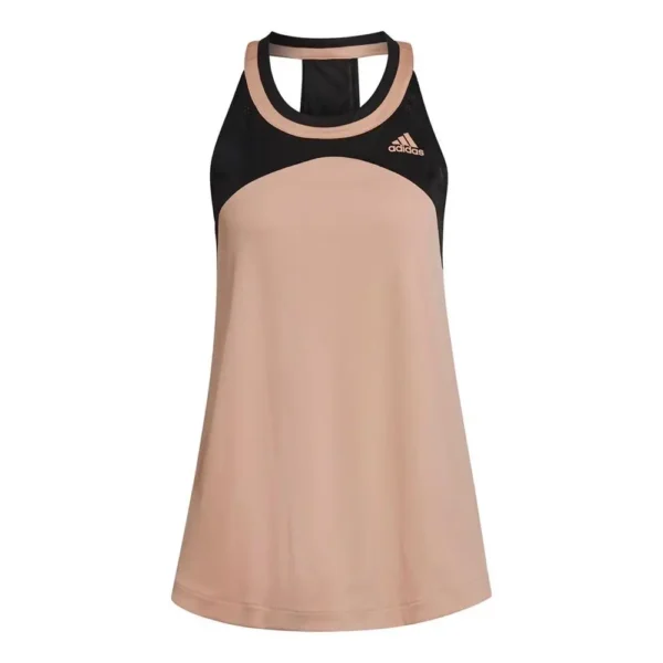 CAMISETA ADIDAS CLUB ROSA NEGRO MUJER