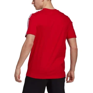 CAMISETA ADIDAS ESSENTIALS 3 FRANJAS - Imagen 4