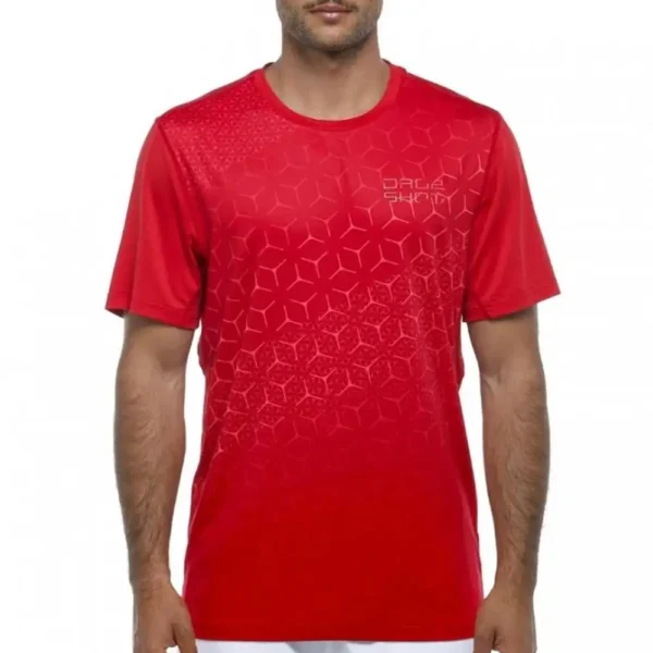 CAMISETA DROP SHOT DRAC PRINT ROJO