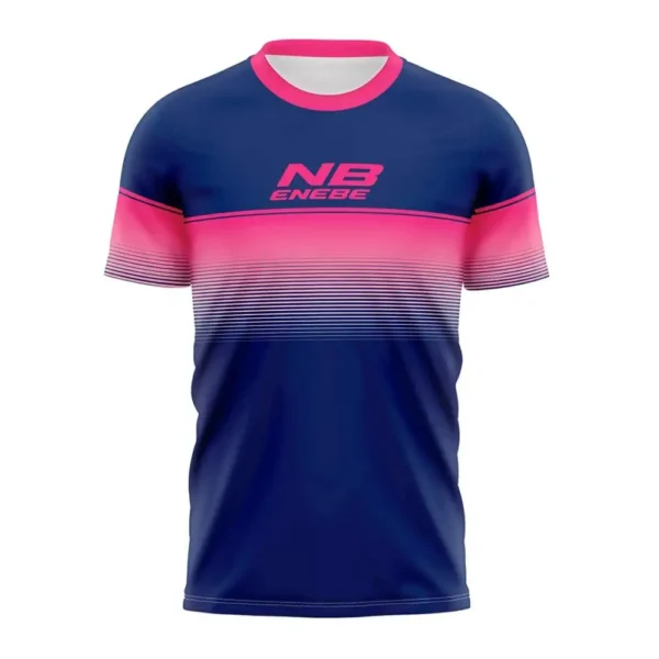 CAMISETA ENEBE LOB AZUL MARINO ROSA