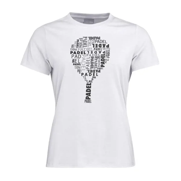 CAMISETA HEAD PADEL TYPO W 814522