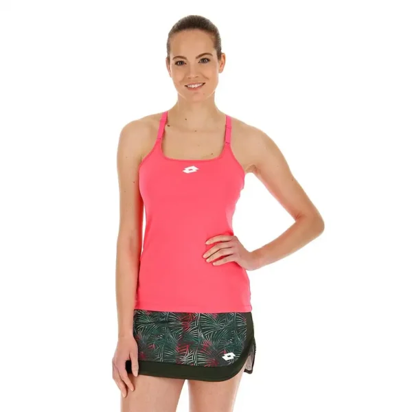 CAMISETA LOTTO SUPERRAPIDA II ROSA MUJER