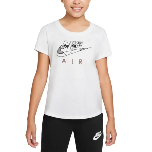 CAMISETA NIKE MASCOT SCOOP BLANCO JUNIOR