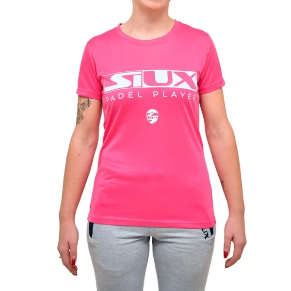 CAMISETA SIUX TEAM 2021 40174.014 FUCSIA MUJER