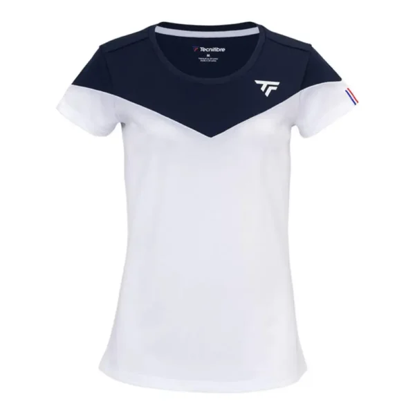 CAMISETA TECNIFIBRE PERFORMANCE BLANCO MUJER