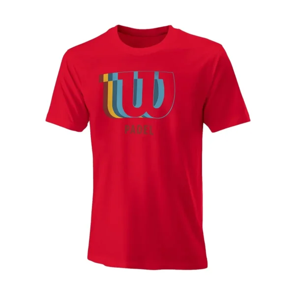 CAMISETA WILSON PADEL BLUR W TECH MUJER