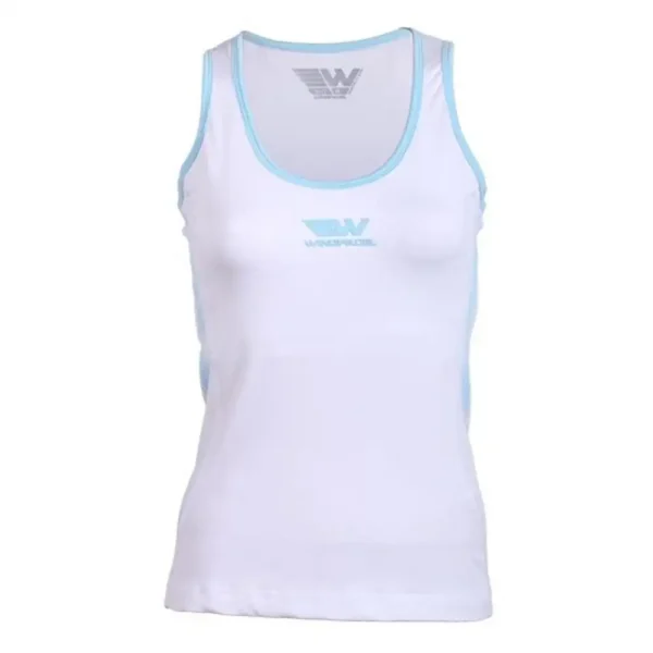 CAMISETA WINGPADEL W-LISA AZUL BLANCO NIÑA