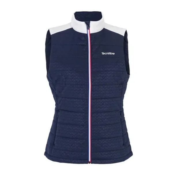 CHALECO TECNIFIBRE SLEEVELESS AZUL MARINO MUJER