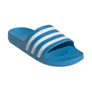 CHANCLAS ADIDAS ADILETTE AQUA AZUL BLANCO UNISEX - Imagen 2