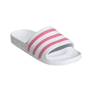 CHANCLAS ADIDAS ADILETTE AQUA BLANCO ROSA MUJER GZ5237 - Imagen 2