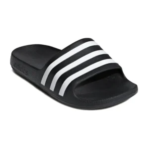 CHANCLAS ADIDAS ADILETTE AQUA K NEGRO BLANCO JUNIOR - Imagen 2