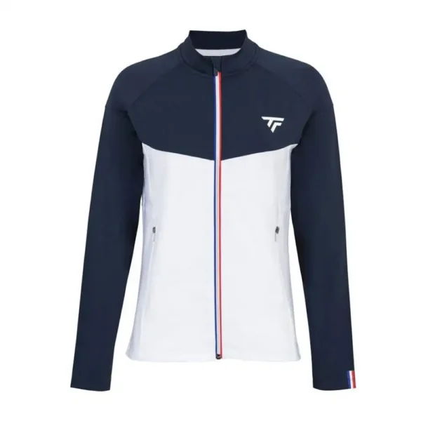 CHAQUETA TECNIFIBRE TECH BLANCO AZUL MUJER