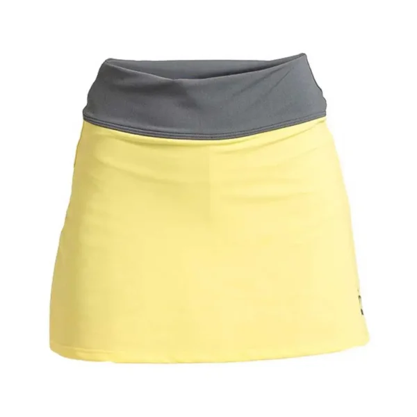 FALDA BLACK CROWN HELSINKI AMARILLO MUJER