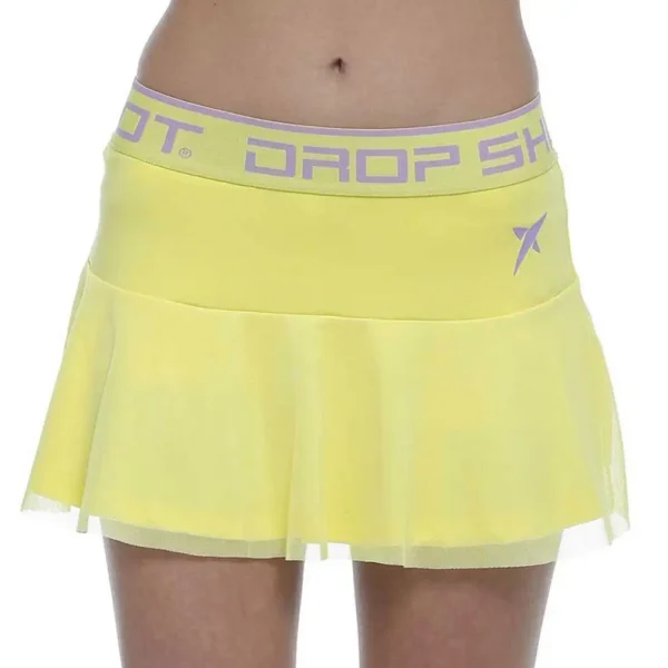 FALDA DROP SHOT NAUKA AMARILLO MUJER