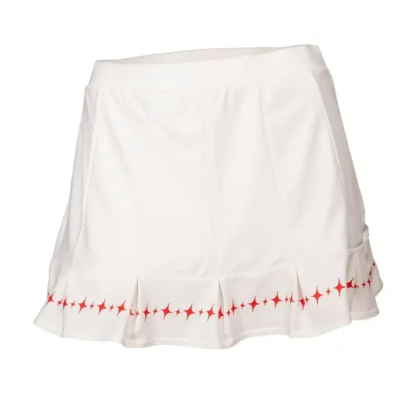 FALDA STAR VIE EXPERT BLANCO ROJO