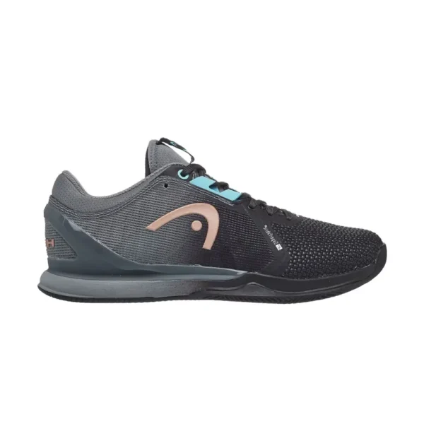 HEAD SPRINT PRO 3.0 SF CLAY NEGRO AZUL MUJER 274970 BKBL