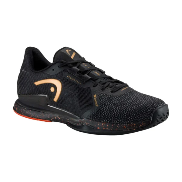 HEAD SPRINT PRO 3.5 SF NEGRO NARANJA