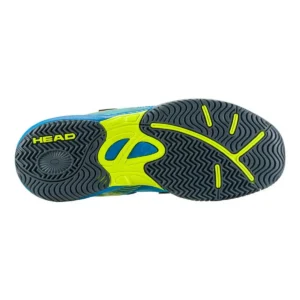 HEAD SPRINT VELCRO 3 AZUL AMARILLO JUNIOR 275212 BLYE - Imagen 4