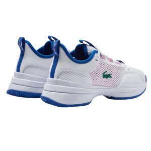 LACOSTE AG-LT21 ULTRA BLANCO AZUL ELÉCTRICO MUJER - Imagen 2