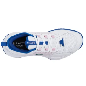 LACOSTE AG-LT21 ULTRA BLANCO AZUL ELÉCTRICO MUJER - Imagen 3