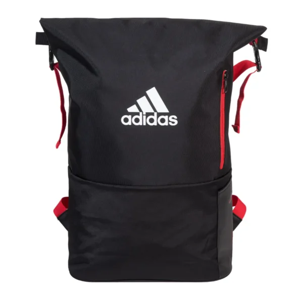 MOCHILA ADIDAS MULTIGAME NEGRO ROJO