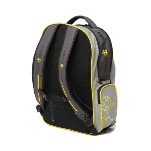 MOCHILA BLACK CROWN PETRA GRIS AMARILLO - Imagen 3