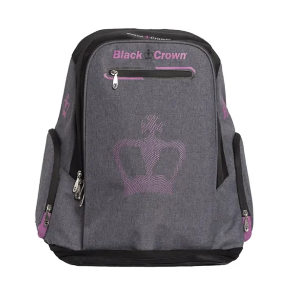 MOCHILA BLACK CROWN PLANET GRIS OSCURO