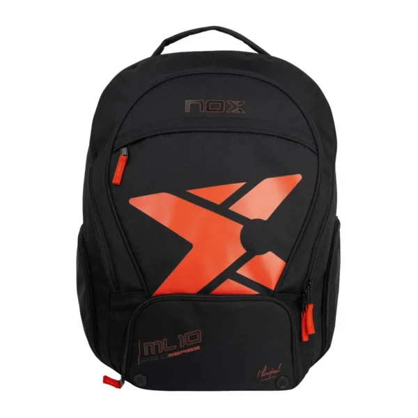 MOCHILA NOX ML10 STREET NEGRO NARANJA