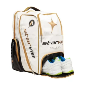 MOCHILA STAR VIE ASTRUM ERIS BLANCO DORADO - Imagen 2