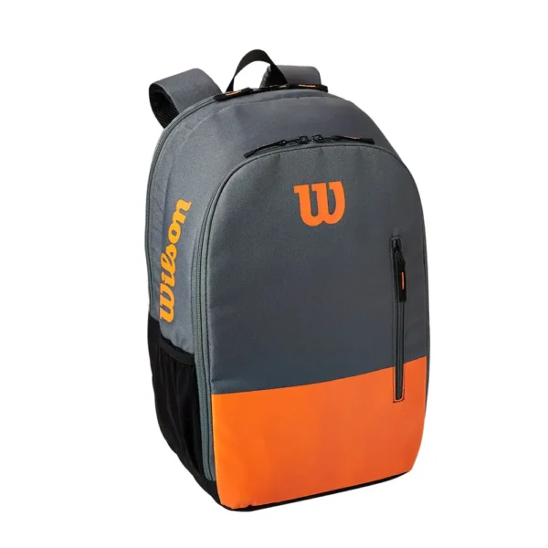 MOCHILA WILSON TEAM NEGRO NARANJA