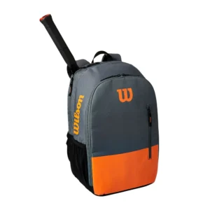 MOCHILA WILSON TEAM NEGRO NARANJA - Imagen 2