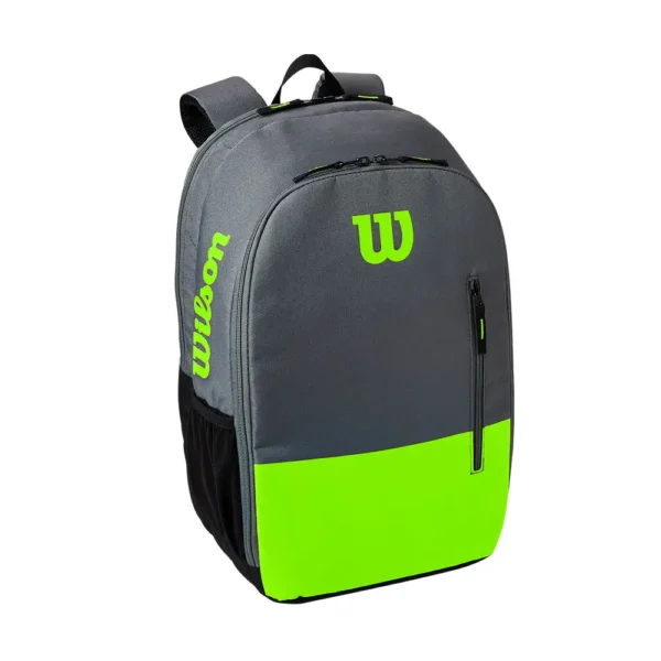 MOCHILA WILSON TEAM VERDE GRIS