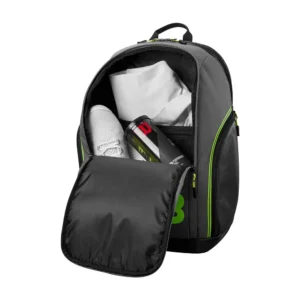 MOCHILA WILSON TOUR BLADE PADEL BACKPACK NEGRO VERDE - Imagen 2