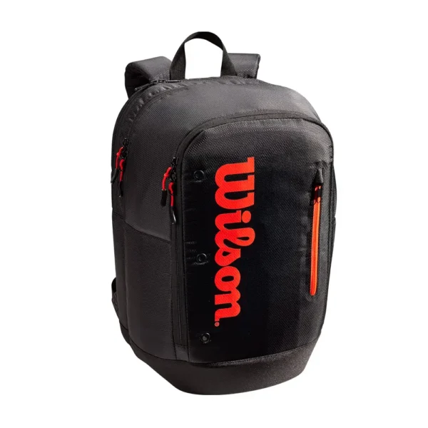 MOCHILA WILSON TOUR NEGRO ROJO