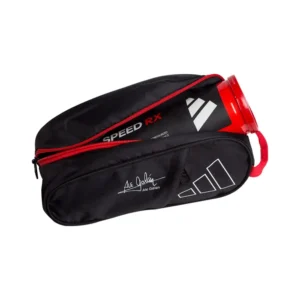 NECESER ADIDAS ACCESORY BAG GALAN NEGRO ROJO - Imagen 2