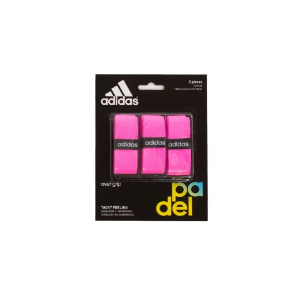 OVERGRIP ADIDAS 3 UNIDADES ROSA